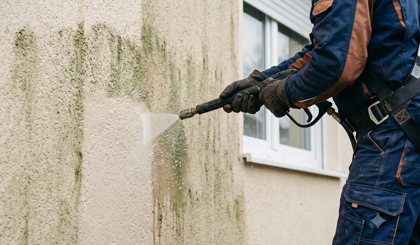 Materialgerechte Reinigung – Fassadenreinigung Mainz