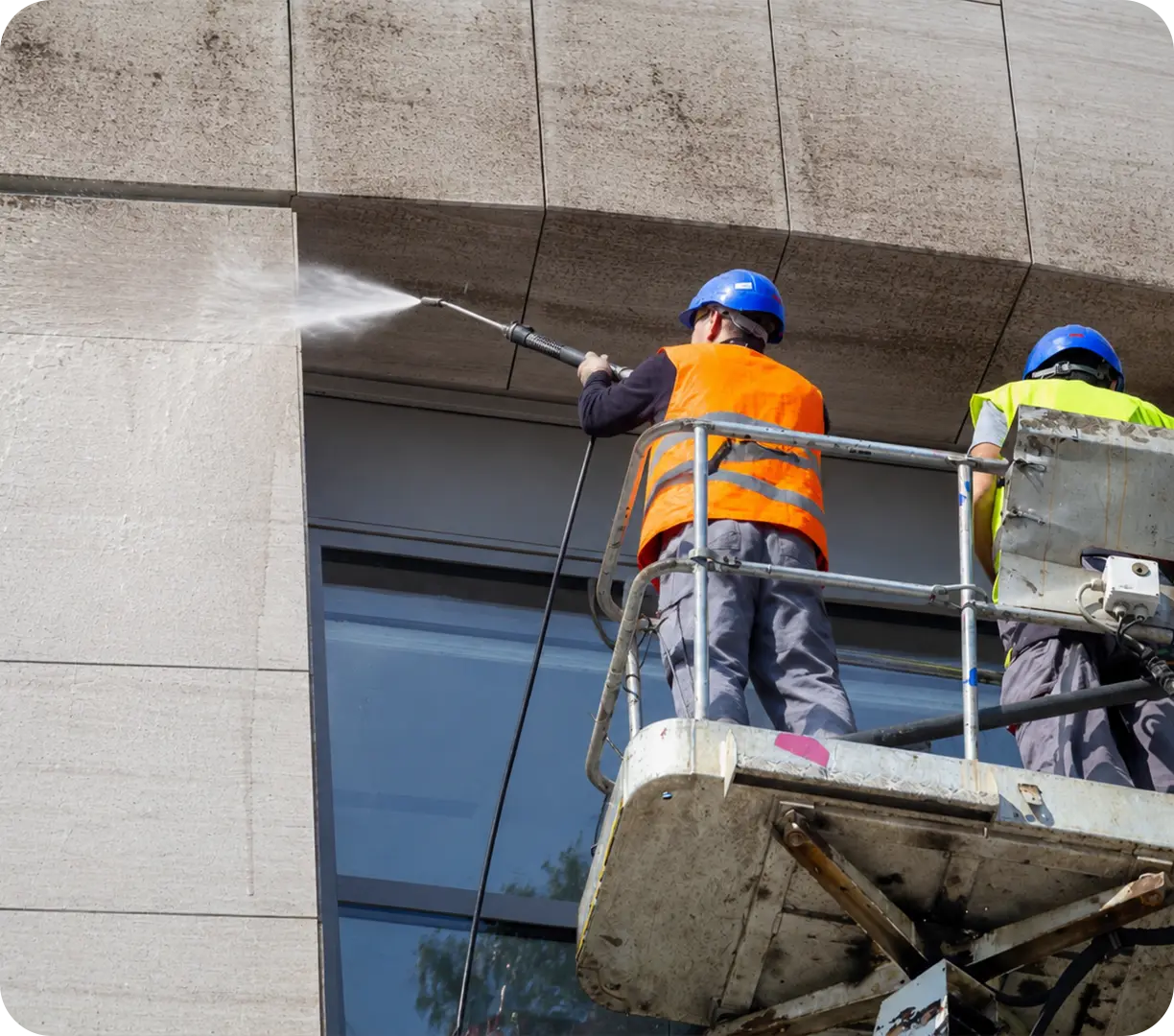 Professionelle Fassadenreinigung & Fassadenversiegelung in Wiesbaden