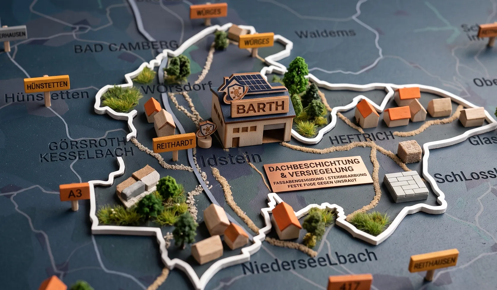 Für alle 10 Stadtteile – Dachreinigung Taunusstein